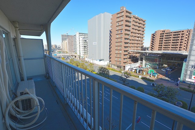 メガロン大森 バルコニー