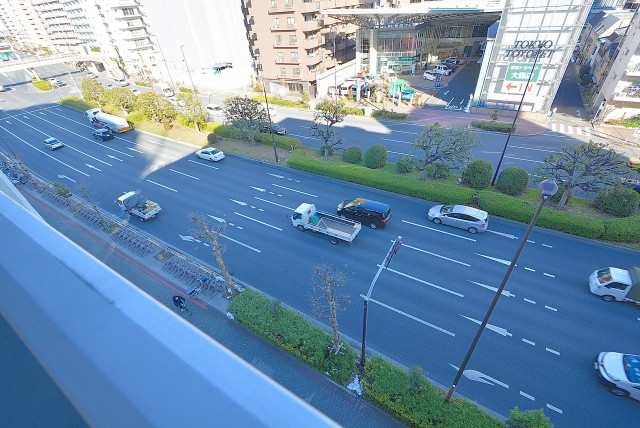 メガロン大森 バルコニー