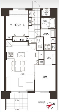 ライオンズガーデン幡ヶ谷 図面
