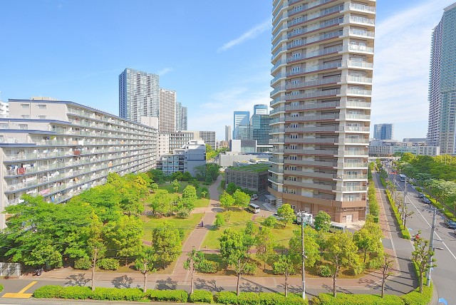 シティコープ豊洲 バルコニー
