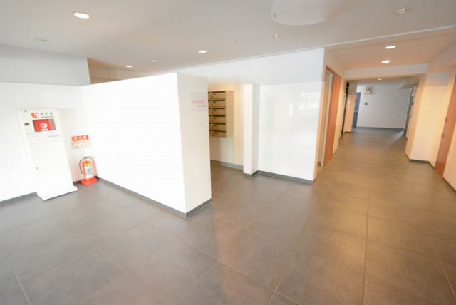 南平台マンション エントランス