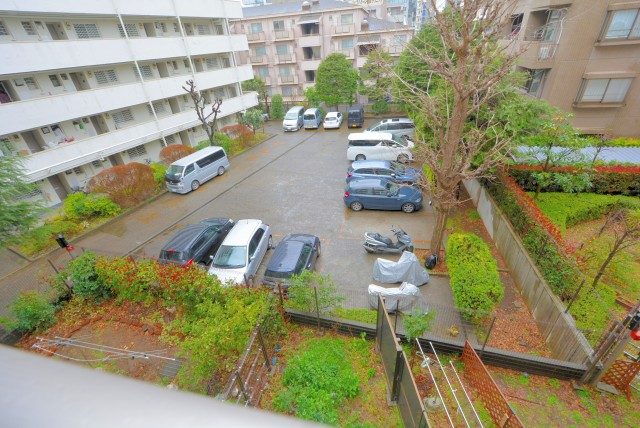 サンウッド新宿戸山フラッツ バルコニー