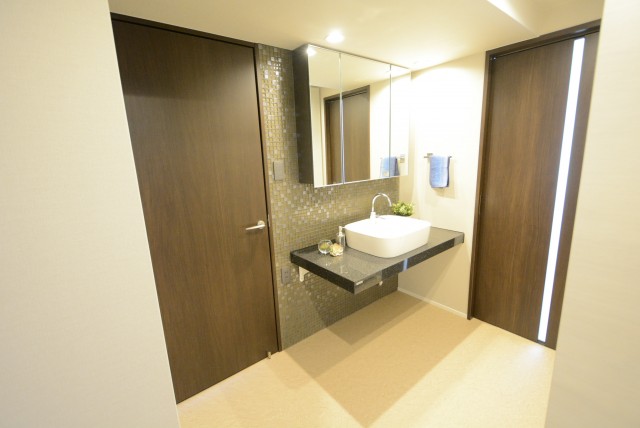 外苑パークホームズ 洗面