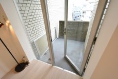 川口アパートメント バルコニー