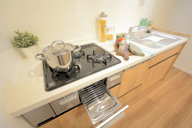 南平台マンション キッチン