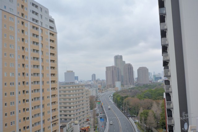 パークアクシス白金台南 バルコニー