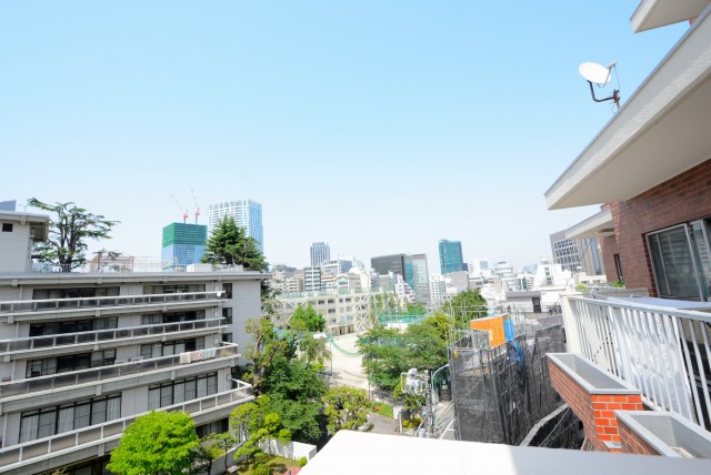 サンビューハイツ渋谷 バルコニー