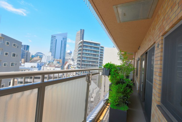イトーピア渋谷桜ヶ丘 バルコニー
