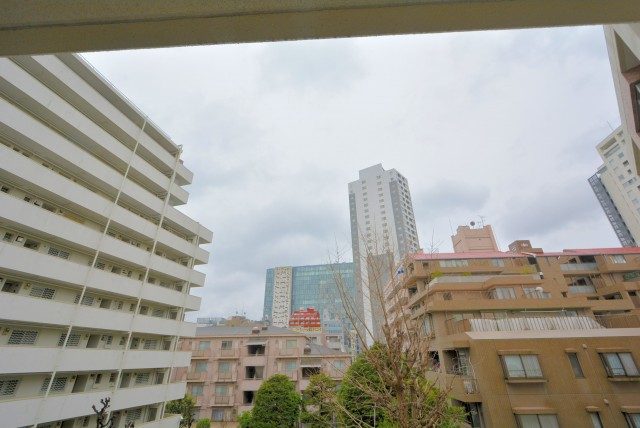 サンウッド新宿戸山フラッツ バルコニー