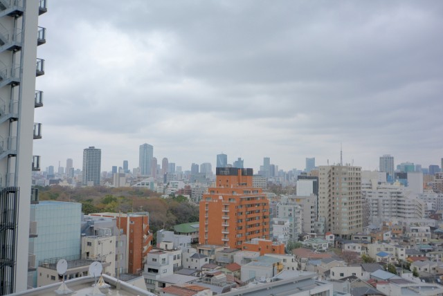 パークアクシス白金台南 バルコニー