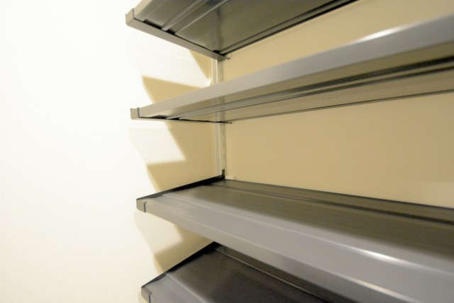 南平台マンション 玄関