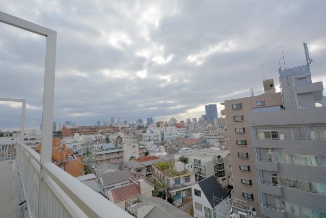 パシフィック早稲田 外廊下