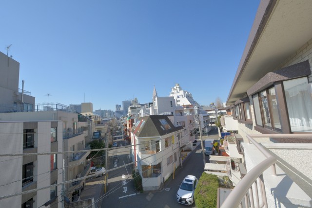 外苑パークホームズ バルコニー