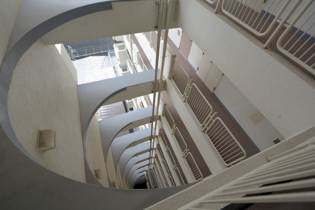 本郷サンハイツ 外廊下