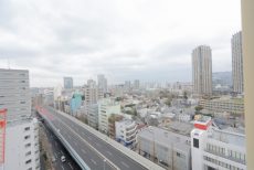 パークアクシス白金台南 外廊下