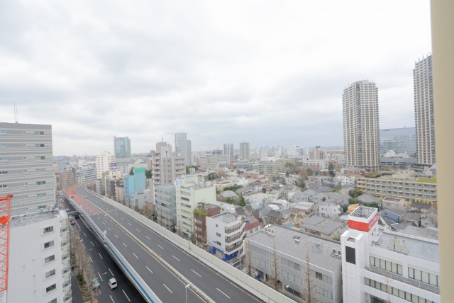 パークアクシス白金台南 外廊下