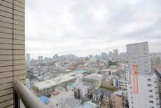 パークアクシス白金台南 外廊下