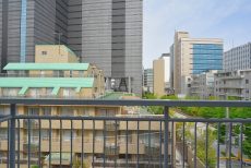 南平台マンション バルコニー