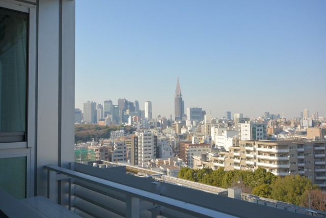 パークコート神宮前 バルコニー
