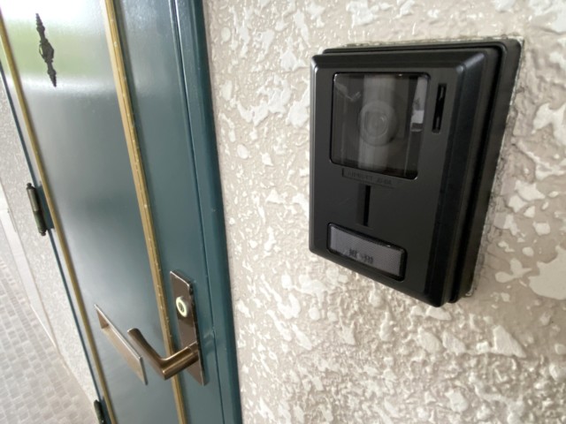 東建島津山南ハイツ 玄関