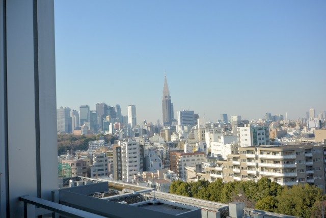 パークコート神宮前 バルコニー