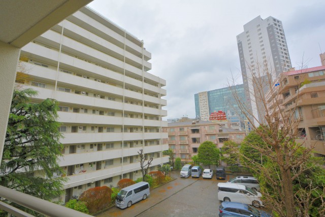 サンウッド新宿戸山フラッツ バルコニー