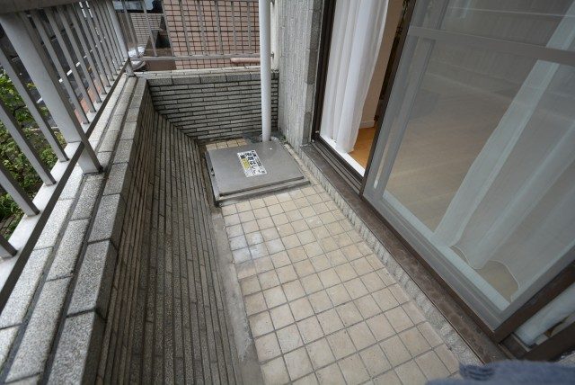 中銀マーブルマンシオン新宿五丁目 バルコニー