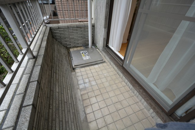 中銀マーブルマンシオン新宿五丁目 バルコニー