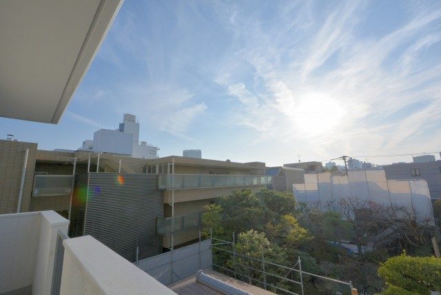 コープ高輪 バルコニー