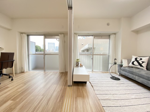 東建島津山南ハイツ バルコニー