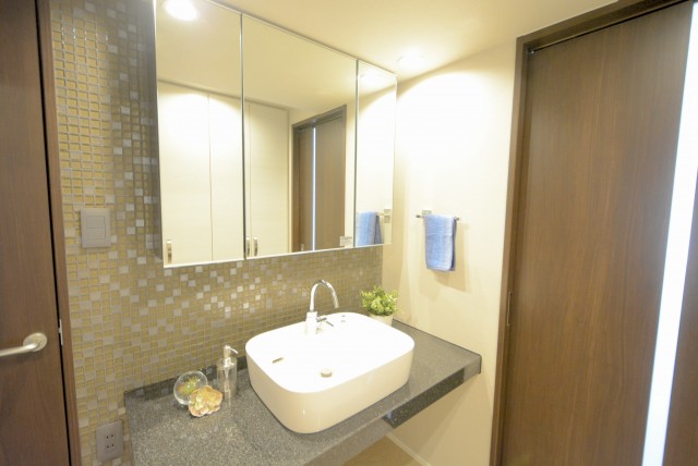 外苑パークホームズ 洗面