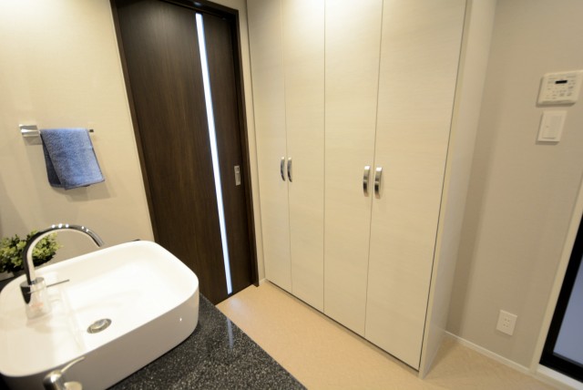 外苑パークホームズ 洗面