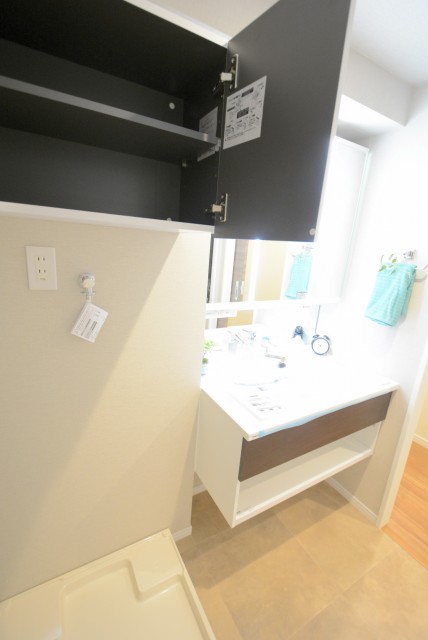 南平台マンション 洗面台