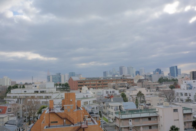 パシフィック早稲田 外廊下