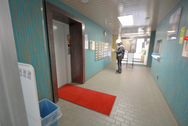 パシフィック早稲田 エントランス