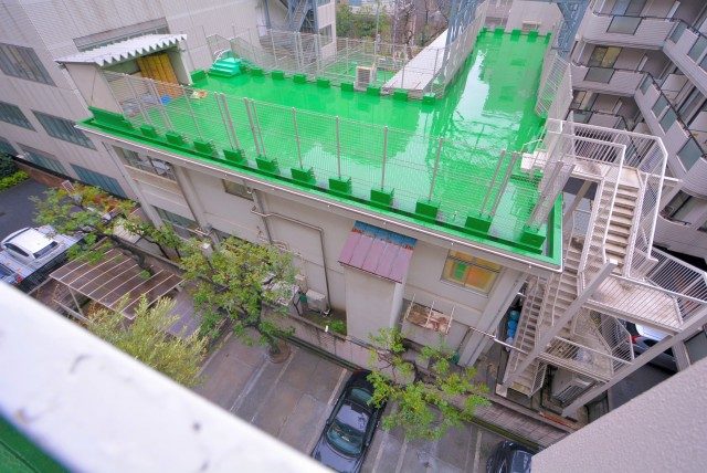 東急アルス本郷 バルコニー