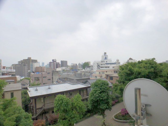 初台パークサイドハイツ バルコニー