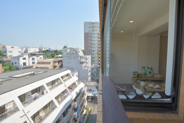 三井音羽ハイツ バルコニー