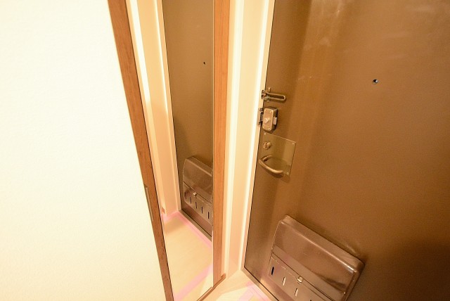 朝日白山マンション 玄関