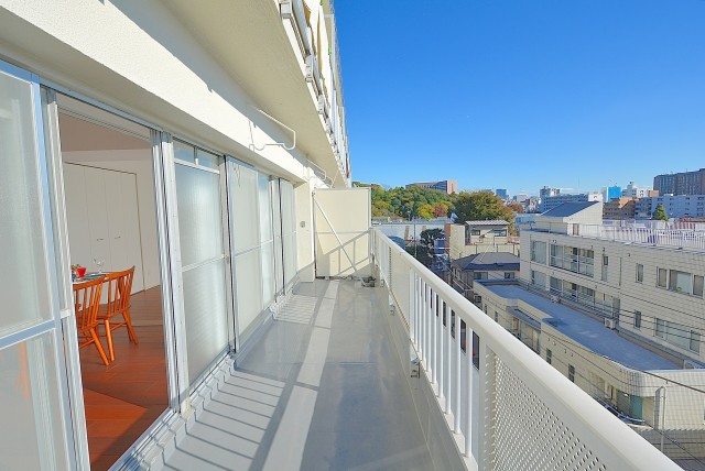 目白台コーポ バルコニー