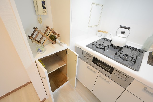 朝日白山マンション キッチン
