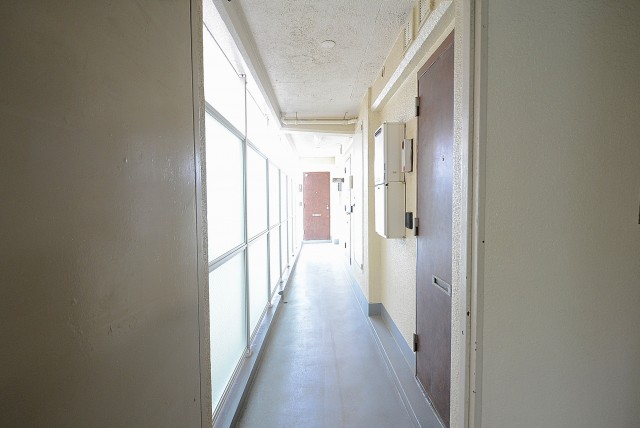 パールハイツ桜上水 外廊下