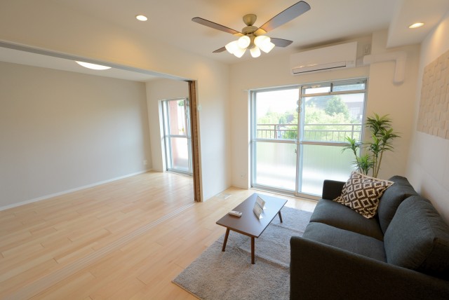 砧公園ヒミコマンション バルコニー