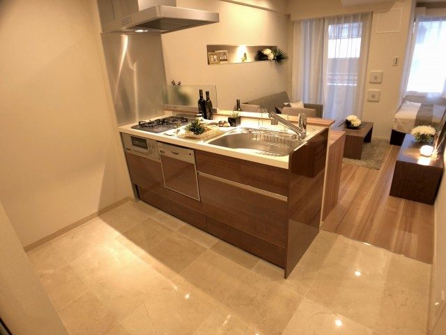 朝日マンション赤坂南部坂 キッチン