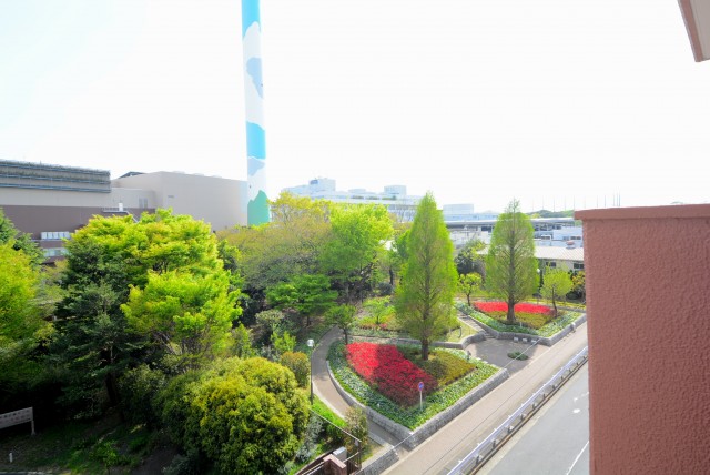 砧公園ヒミコマンション バルコニー