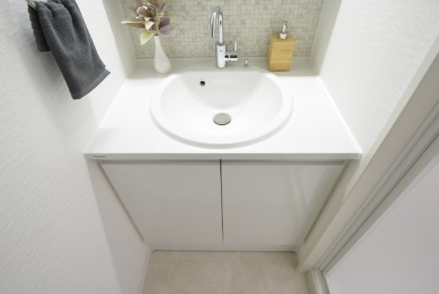 中野坂上マンション 洗面室