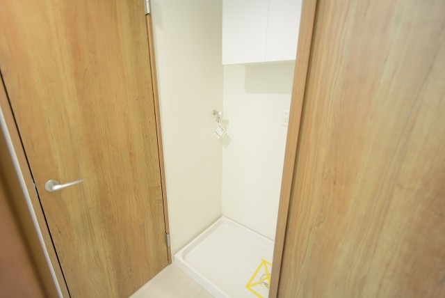 朝日白山マンション 洗濯機置場