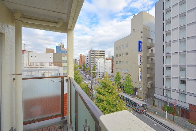 都立大バロンズコート バルコニー
