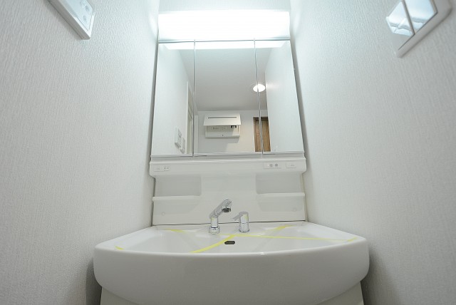 朝日白山マンション 洗面