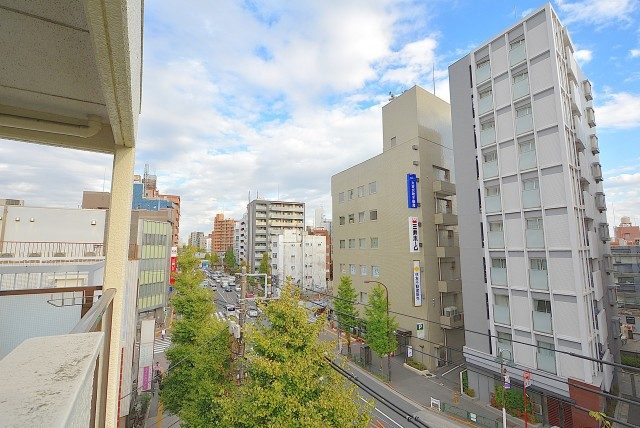 都立大バロンズコート バルコニー